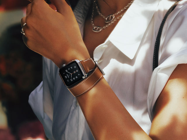 HERMES Apple Watch ベルト ドゥブルトゥール40mm-
