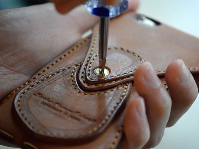 Roberu Shading Leather iPhone 6s/6 Case