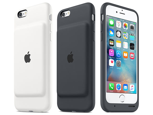 iPhone 6s Smart Battery Case チャコールグレー
