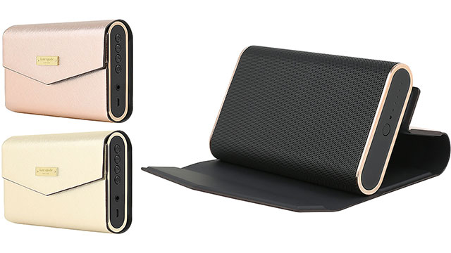【kate spade new york】Portable Wireless Speaker with Cover