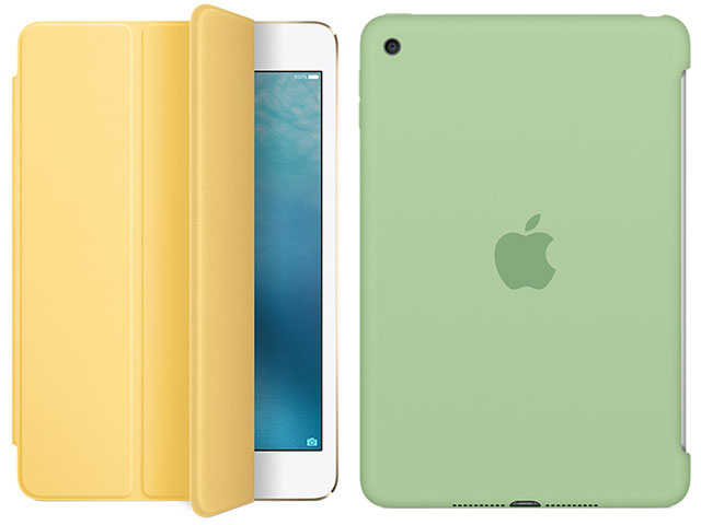 新製品ニュース】iPad mini 4用のSmart Coverとシリコーンケースに新色