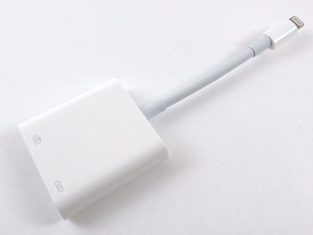 Lightning – USB 3カメラアダプタ