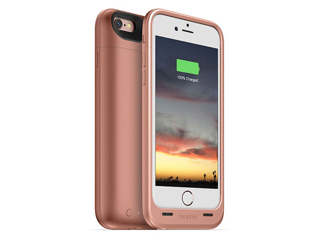 mophie juice pack air for iPhone 6s/6 ローズゴールド