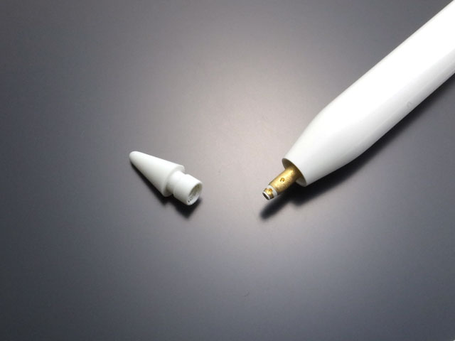 Apple pencil ペン先 アップル ペンシル ペン先 替え芯 2個 白