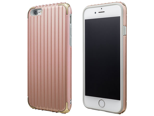 GRAMAS COLORS "Rib" Hybrid case CHC406 for iPhone 6s/6