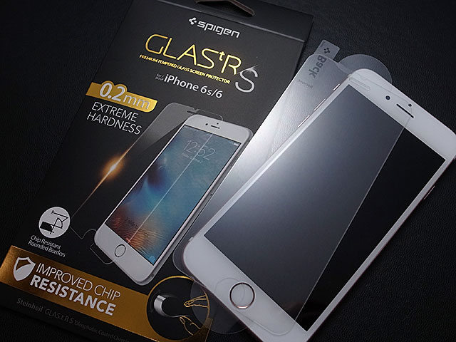 Spigen GLAS.tR S iPhone 6/6sガラスフィルム