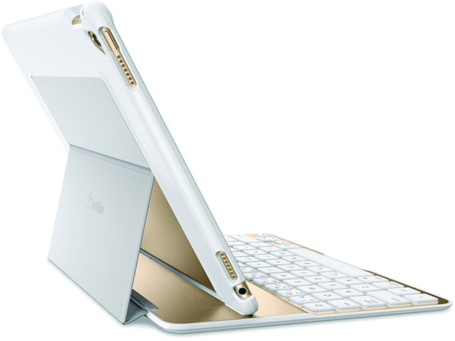 新製品ニュース Ipad Pro 9 7インチ用 Ipad Mini 4用の軽量キーボードケース ベルキン Qode Ultimate Lite Iをありがとう
