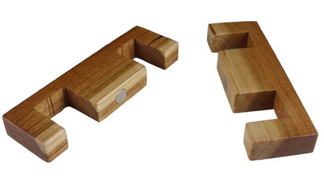 GauGau SmartPhone & Tablet Minimalist Wood Stand