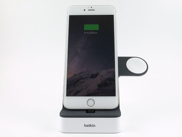 ベルキン PowerHouse Charge Dock for Apple Watch + iPhone