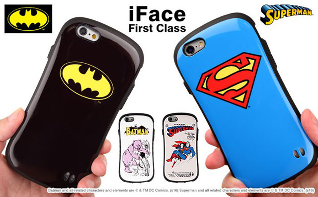 DCコミックス BATMAN SUPERMAN iFace First Classケース