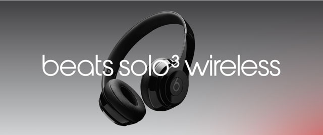 【新製品】BeatsのBluetoothヘッドホン・イヤホンの後継モデル「Solo3 Wireless」「Powerbeats3 Wireless」。省電力のApple W1チップ採用 - アイアリ