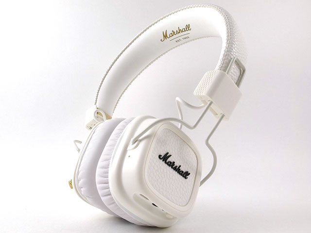 Marshall MAJORⅢ white ヘッドホン白 - ヘッドフォン