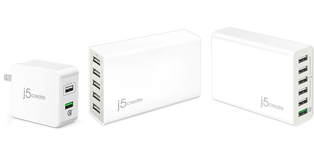 j5 create USB急速充電器