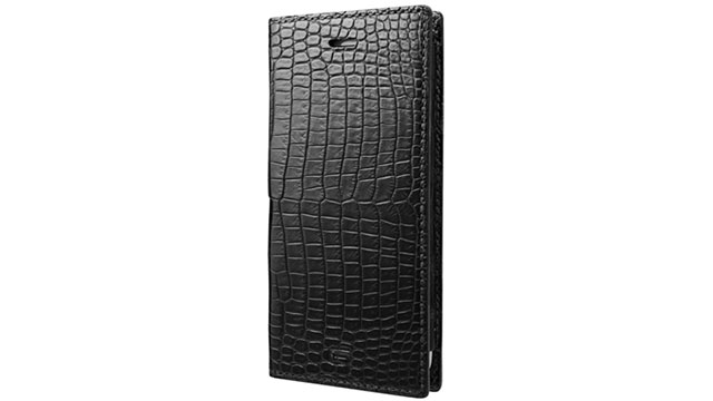 GRAMAS Meister Crocodile Full Leather Case for iPhone 7 Black