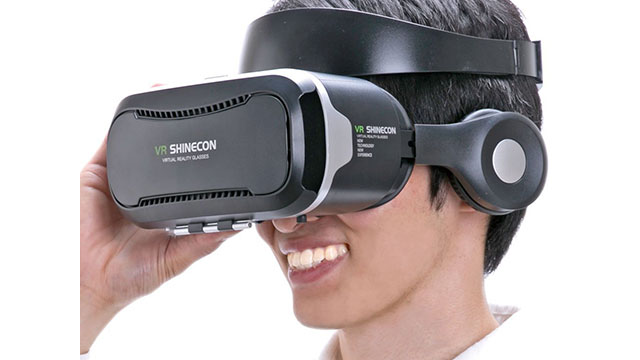 Hamee VR SHINECON ヘッドフォン付きヘッドセット