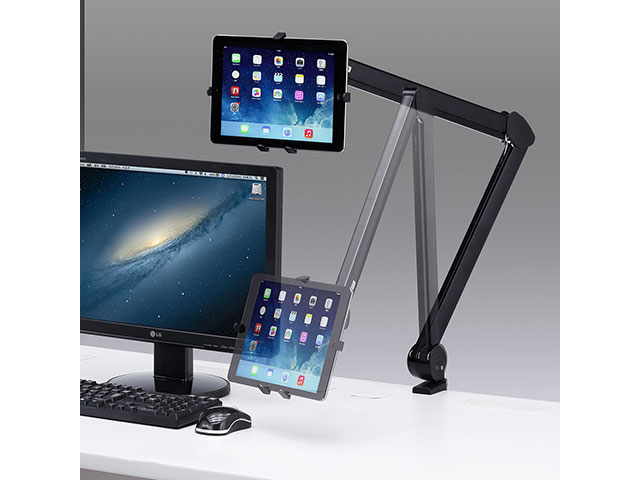 新製品】iPad（10.5インチまで）を好きな位置に固定できる、アーム型 