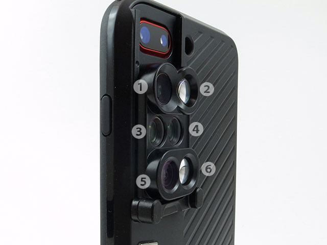 ShiftCam 6 in 1 Dual Lens Case iPhone 8 Plus/7 Plus