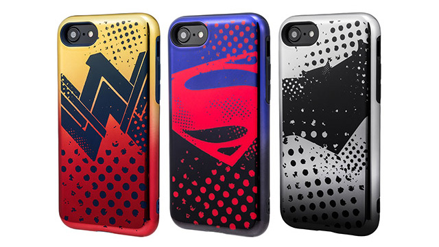 GRAMAS COLORS Hybrid Case with Justice League for iPhone 8/7