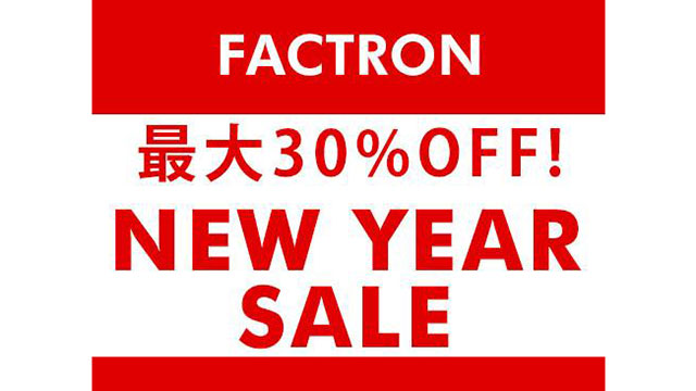 FACTRON New Year Sale 2018