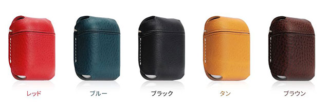 AirPods専用 Minerva Box Leather Case