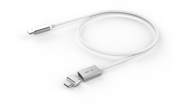 LMP USB-C Magnetic Breakaway charging cable