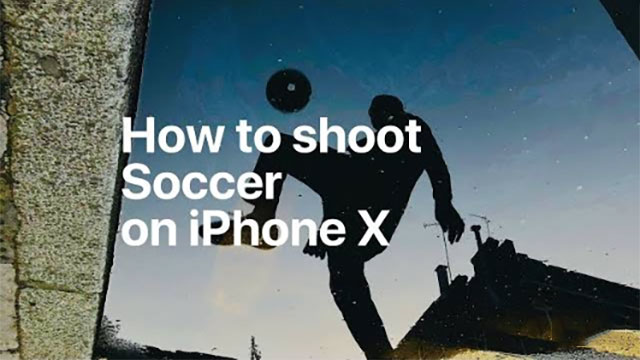 How to shoot Soccer on iPhone X