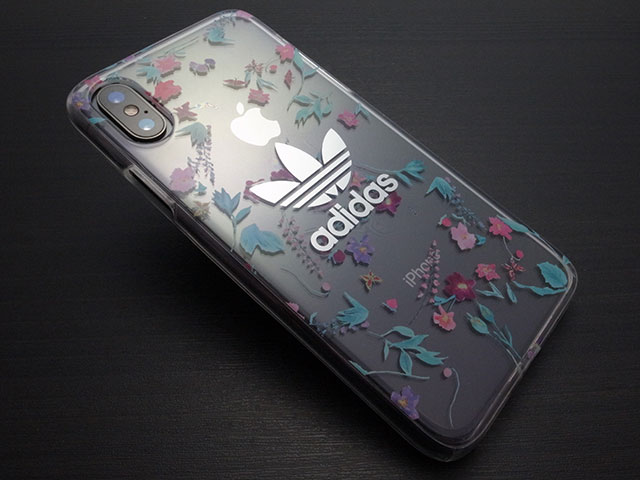 adidas Originals Clear Case Graphic AOP iPhone X Colorful