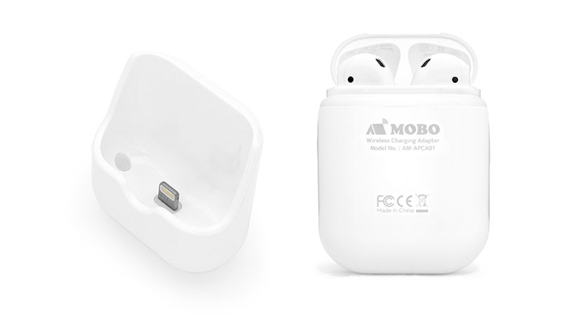 MOBO Wireless Charging Adapter for AirPods and Charging Pad