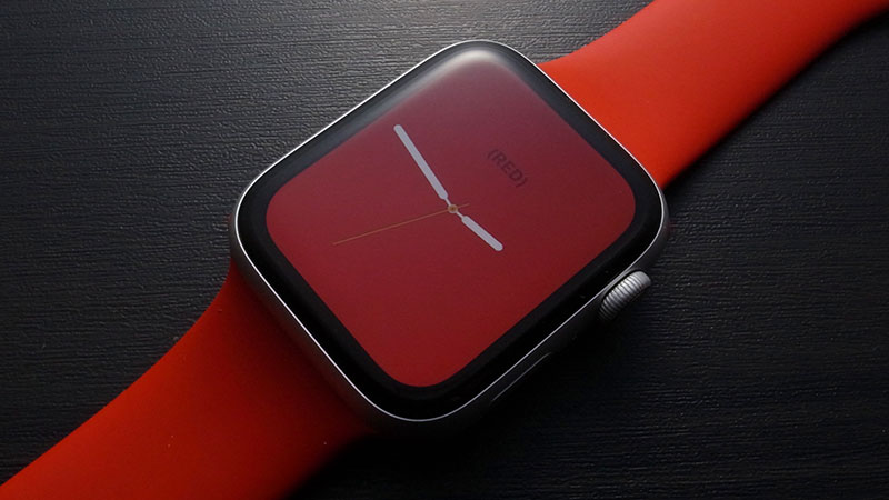 Apple Watch (RED)文字盤