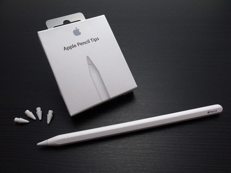 豆知識】Apple Pencil（第2世代）の交換用ペン先は、第1世代用と同じ 