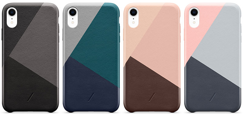 Native Union CLIC Marquetry Leather Case for iPhone