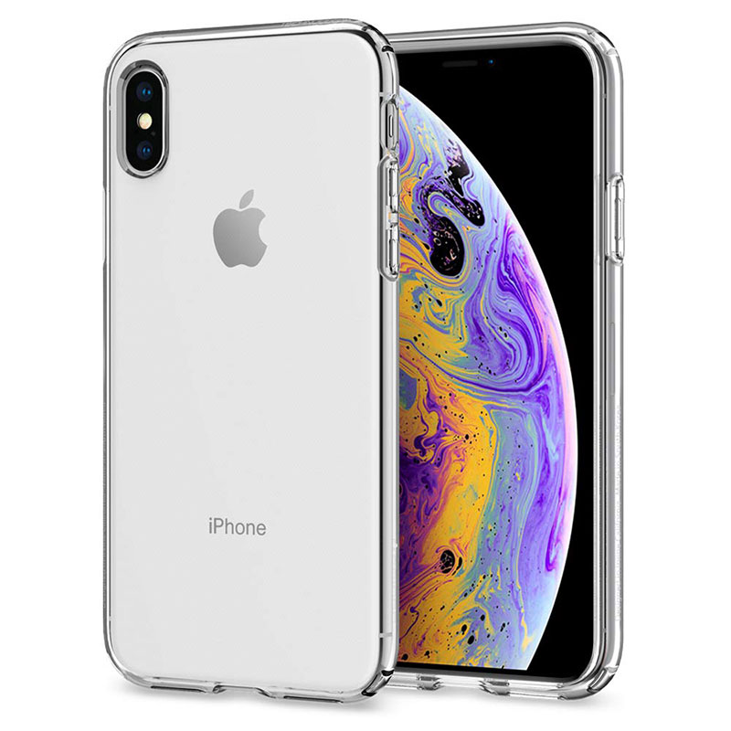Spigen リキッド・クリスタル for iPhone XS