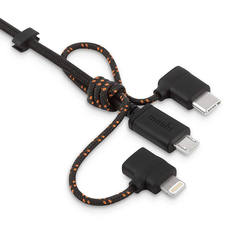 moshi 3-in-1 Universal Charging Cable