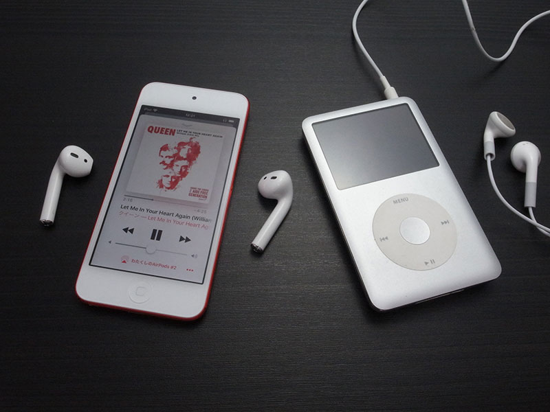 第7世代iPod touchとiPod classic