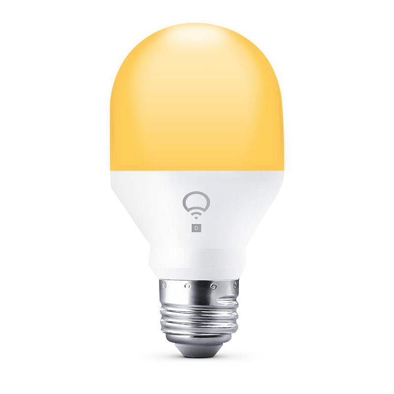 LIFX Mini Day & Dusk (White to Amber Spectrum) A60 E26 Wi-Fi Smart LED Light Bulb