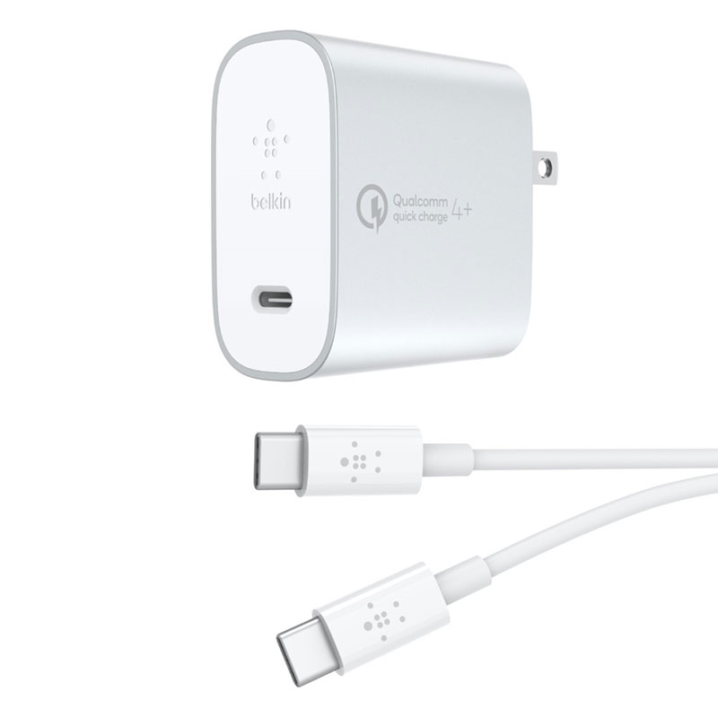 Belkin BOOST↑CHARGE Quick Charge 4.0 USB充電器（27W USB-C）