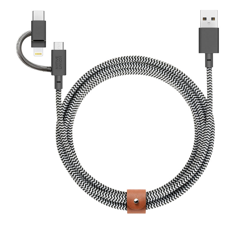Native Union Universal Cable USB-A to Triple Head