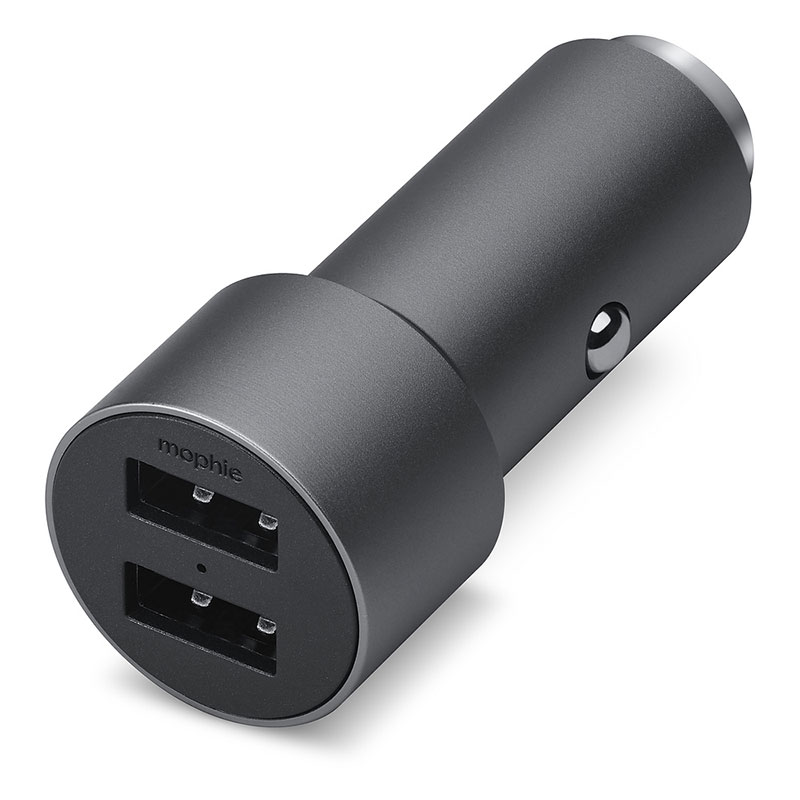 mophie Dual USB-A Car Charger