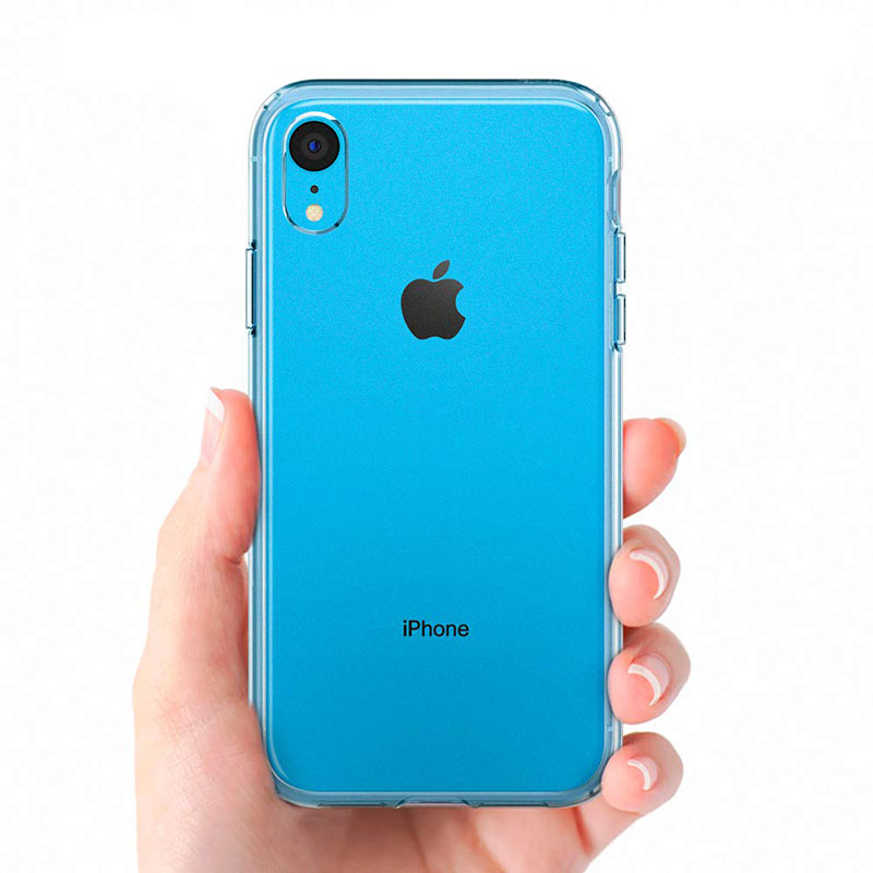 Spigen リキッド・クリスタル for iPhone XR