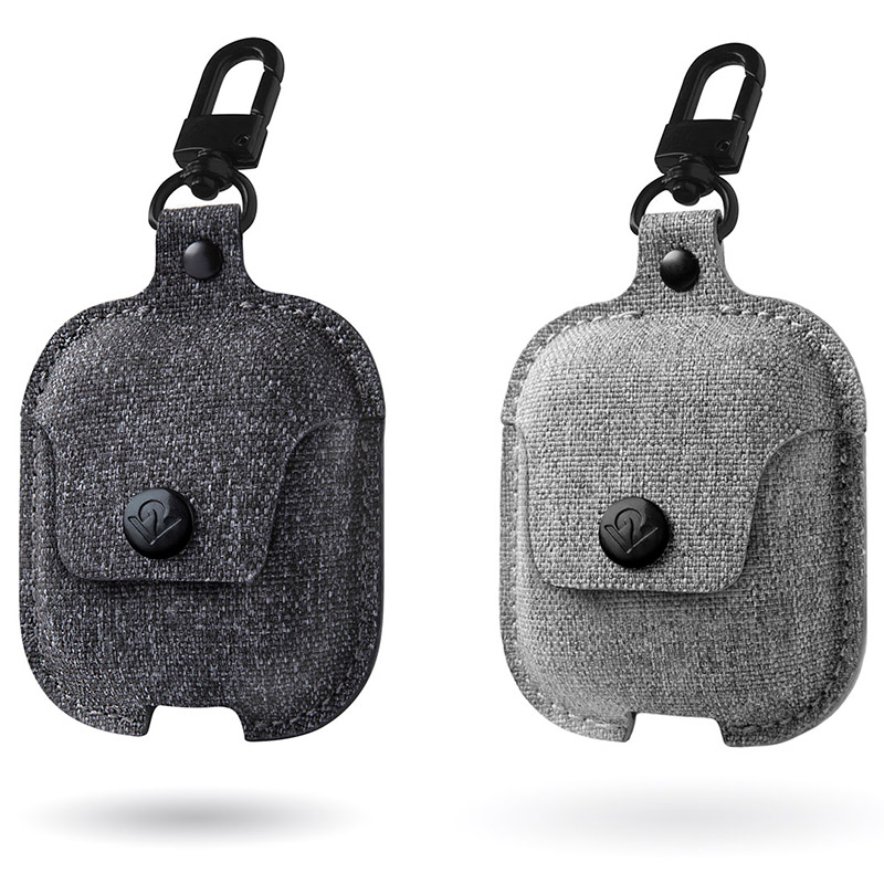 Twelve South AirSnap twill hardcase for AirPods