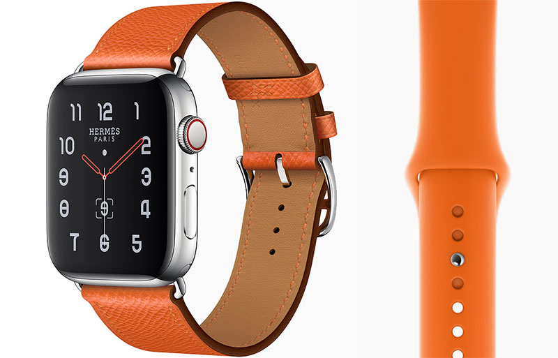 【正規品】の通販 Apple Watch Hermes スポーツバンド（オレンジ） その他