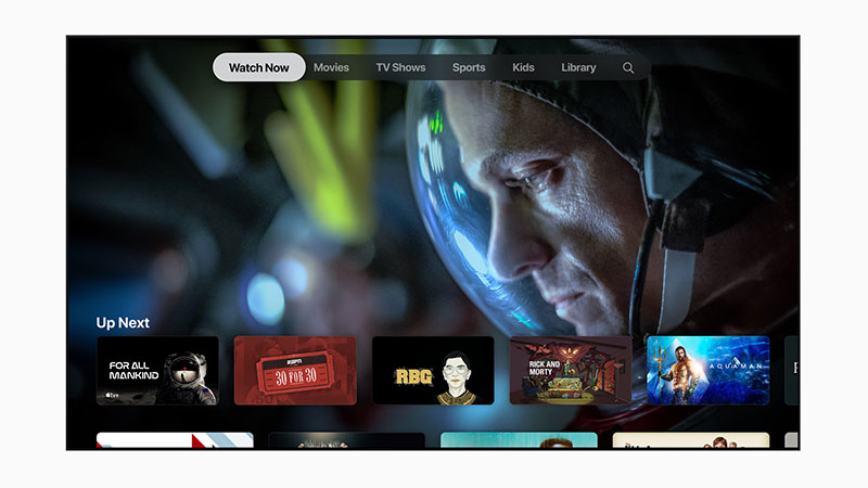 Apple TVアプリケーション