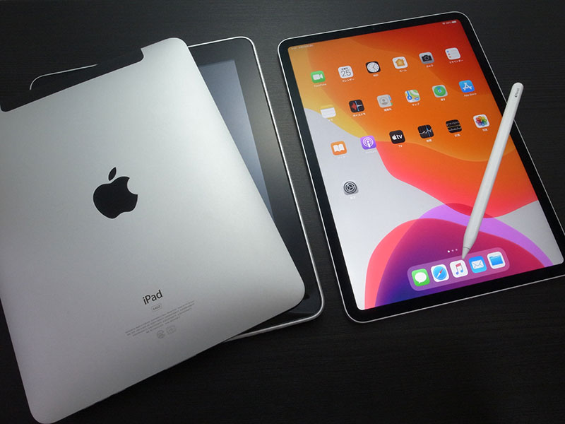 初代iPadとiPad Pro