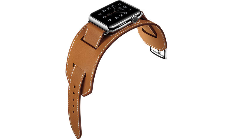 Apple Watch Hermès レザーストラップ　カフ