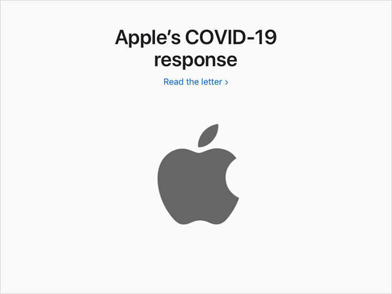 Apple’s COVID-19 Response
