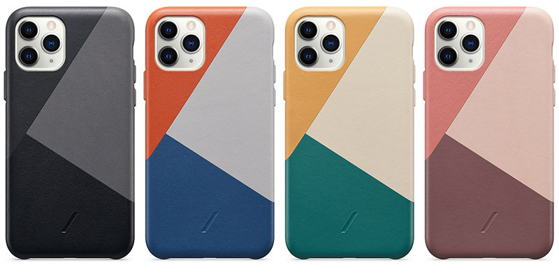 Native Union CLIC Marquetry Leather Case for iPhone 11 Pro
