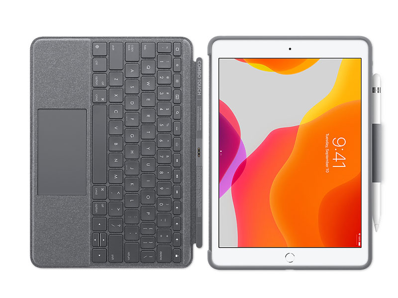 新製品】iPad（第7世代）用とiPad Air（第3世代）用の、トラックパッド内蔵キーボードケース「Logicool Combo Touch  Keyboard Case with Trackpad」販売開始 - iをありがとう