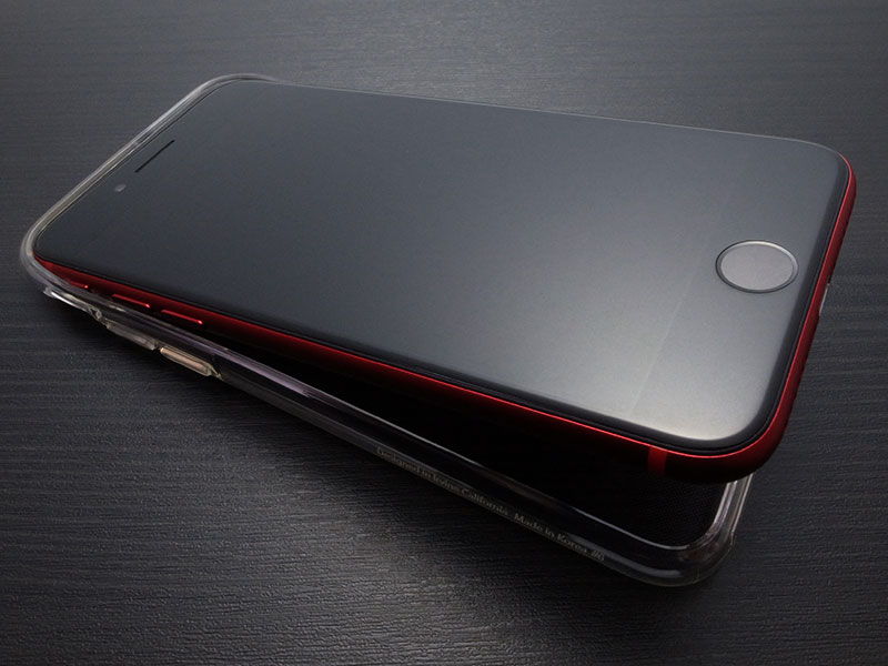 Spigen iPhone SE（第2世代）ケース リキッド・クリスタル