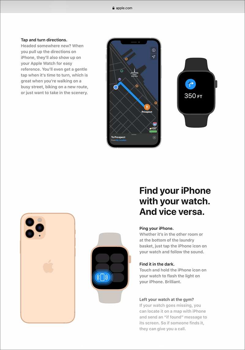 Apple iPhone + Apple Watch