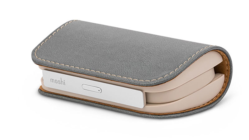 moshi IonGo 5K Duo with USB-C to Lightning Cable